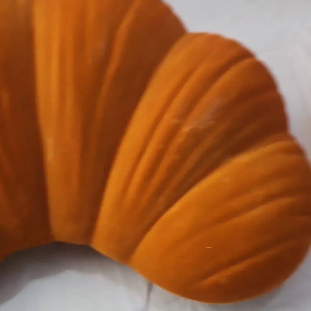 2** Croissant-Shell-Shaped Decorative Catch-All Storage